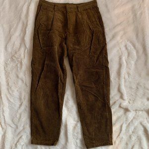 Zara Mens Brown Cordurorys